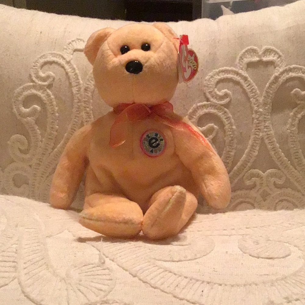 Y2K Ty beanie baby 2000 sunny the bear clean with tags